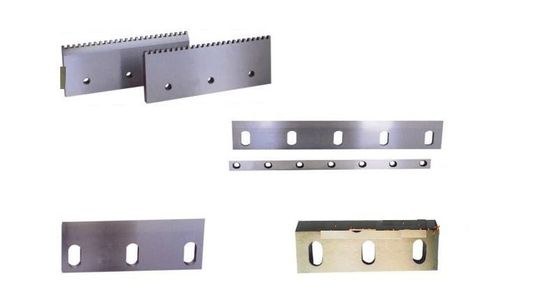 acheter Pneus déchiquetant le matériel des lames DC53 d'éclat de la dureté 60 des lames D2 de cisaillement en métal online manufacture