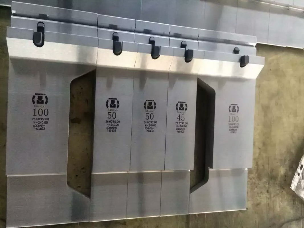 Comment sélectionner l'outil de pliage de frein de pression HCR60 dureté meurt section Punch Standard