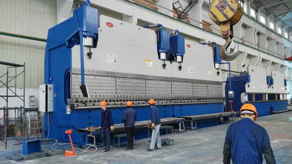 1600 tonnes CNC hydraulique Tandem Press Brake Max. épaisseur de flexion 20 mm d'acier doux