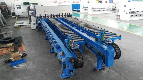 Machine de cisaillement hydraulique CNC continue entièrement automatique pour la coupe