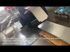 Comment plier la feuille de métal sur la machine de freinage CNC presse
